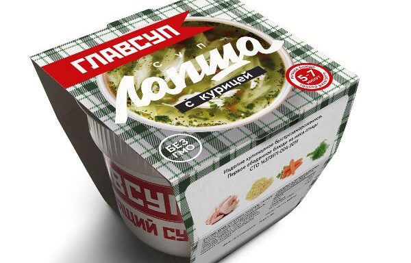 Суп лапша с курицей