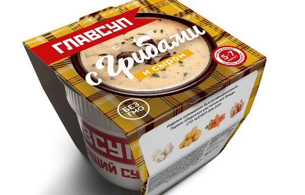 Суп с грибами и сыром